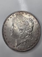 Silber Dollar Morgan 1882 USA Münze guter Zustand