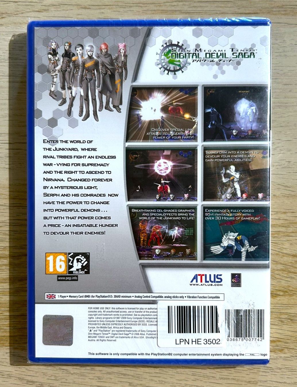 Sony Giochi: Shin Megami Tensei Digital Devil Saga PS2 NEU sealed – Usato da St. Gallen venduto da Alpine.Arcade 1