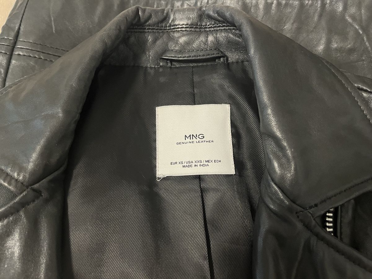 Mango Giacche: Echtlederjacke Biker schwarz Mango XS – Nuovo (secondo la descrizione) da Birrwil venduto da vanyboo 6