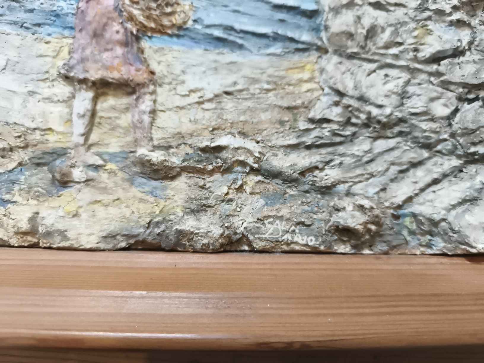 Dipinti: Maritimes Gipsbild/ Ölbild 3D – Nuovo (secondo la descrizione) da Ulisbach venduto da Antikaffin 2