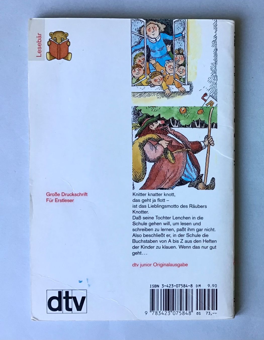 Libri: Lesebär Buch: Der Buchstabenräuber – Usato da Bubendorf venduto da Alpenheidi 1