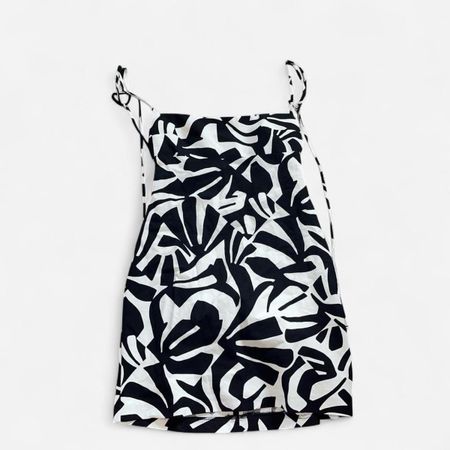 Zara Mini Dress - Black and White 