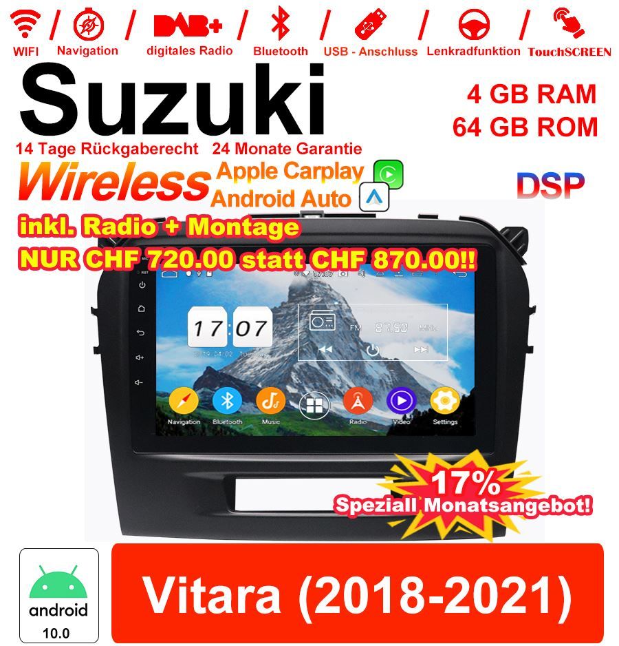 Radios: Suzuki Vitara Autoradio+ Montage – Neu und originalverpackt aus Malans GR von BUYBEST-Schweiz