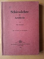 Antikes Schweizer Armee Militär Buch  , Artillerie 1949