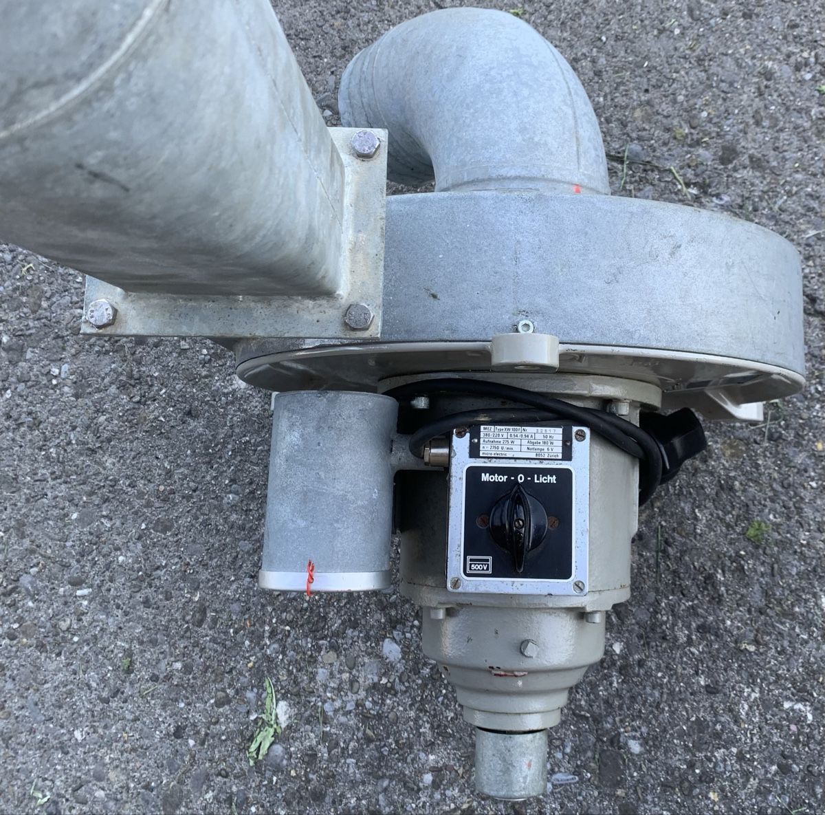 Ventilatori: Ventilator aus ASU der CH Armee – Usato da Goldingen venduto da Bergler012 3