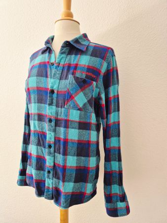ALIEN WORKSHOP HEMD BLUSE M 38 KARO HOLZFÄLLERHEMD  TOP