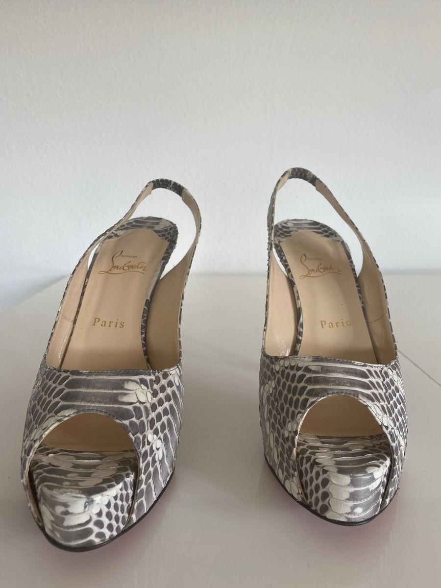 Christian Louboutin Damenschuhe: Christian Louboutin Sling Python T40 – Neu (gemäss Beschreibung) aus Kilchberg ZH von elo_lr6s 2