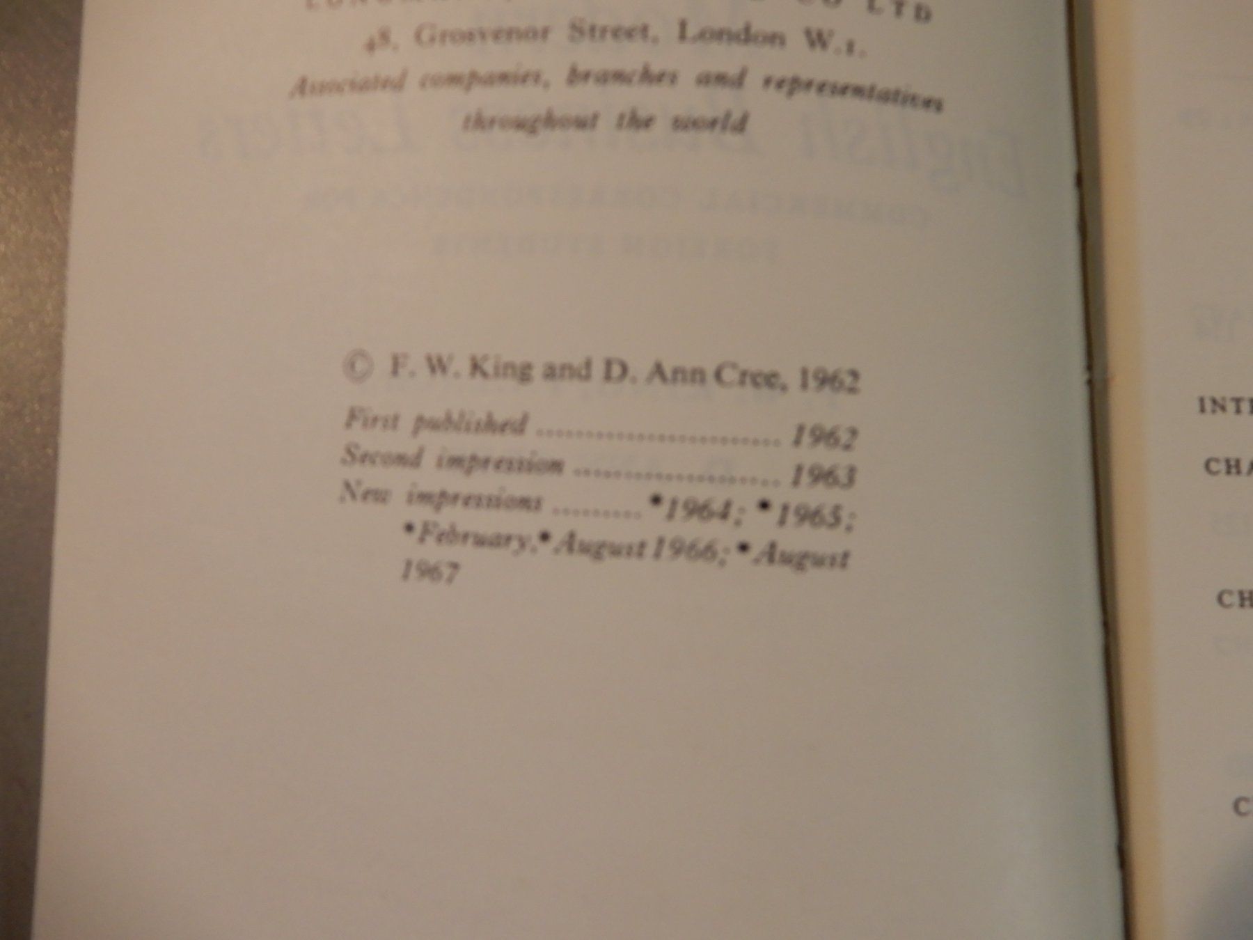 Bücher: Modern English Business Letters, 1962 – Gebraucht aus Erstfeld von Mario_boe0 2