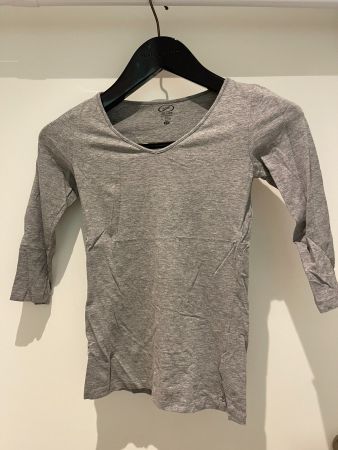 Shirt, Grau, Grösse XS, 3/4 Aermel, Top Zustand