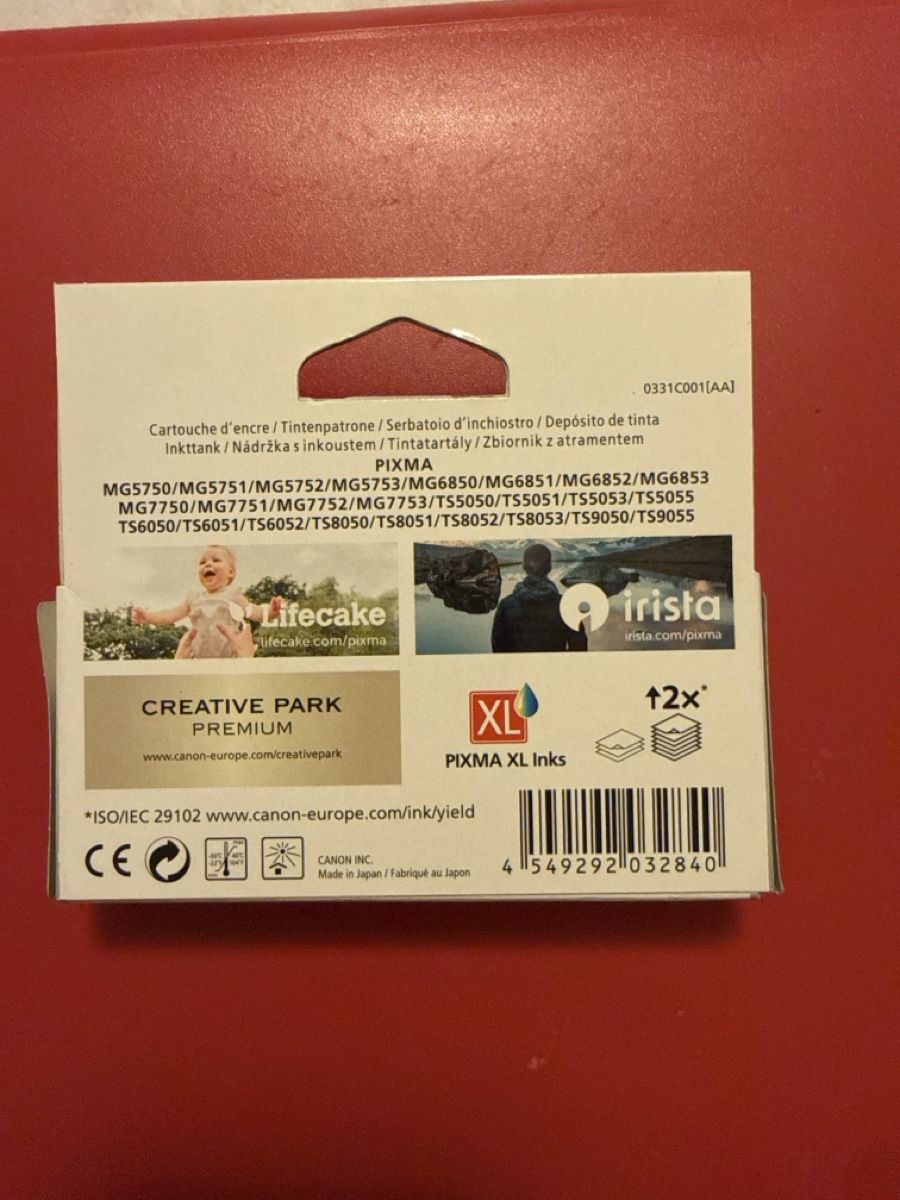 Canon Cartucce per stampanti & toner: Canon Druckerpartone 571 bk xl – Nuovo e nell'imballaggio originale da Rorschach venduto da ali_89s7 1