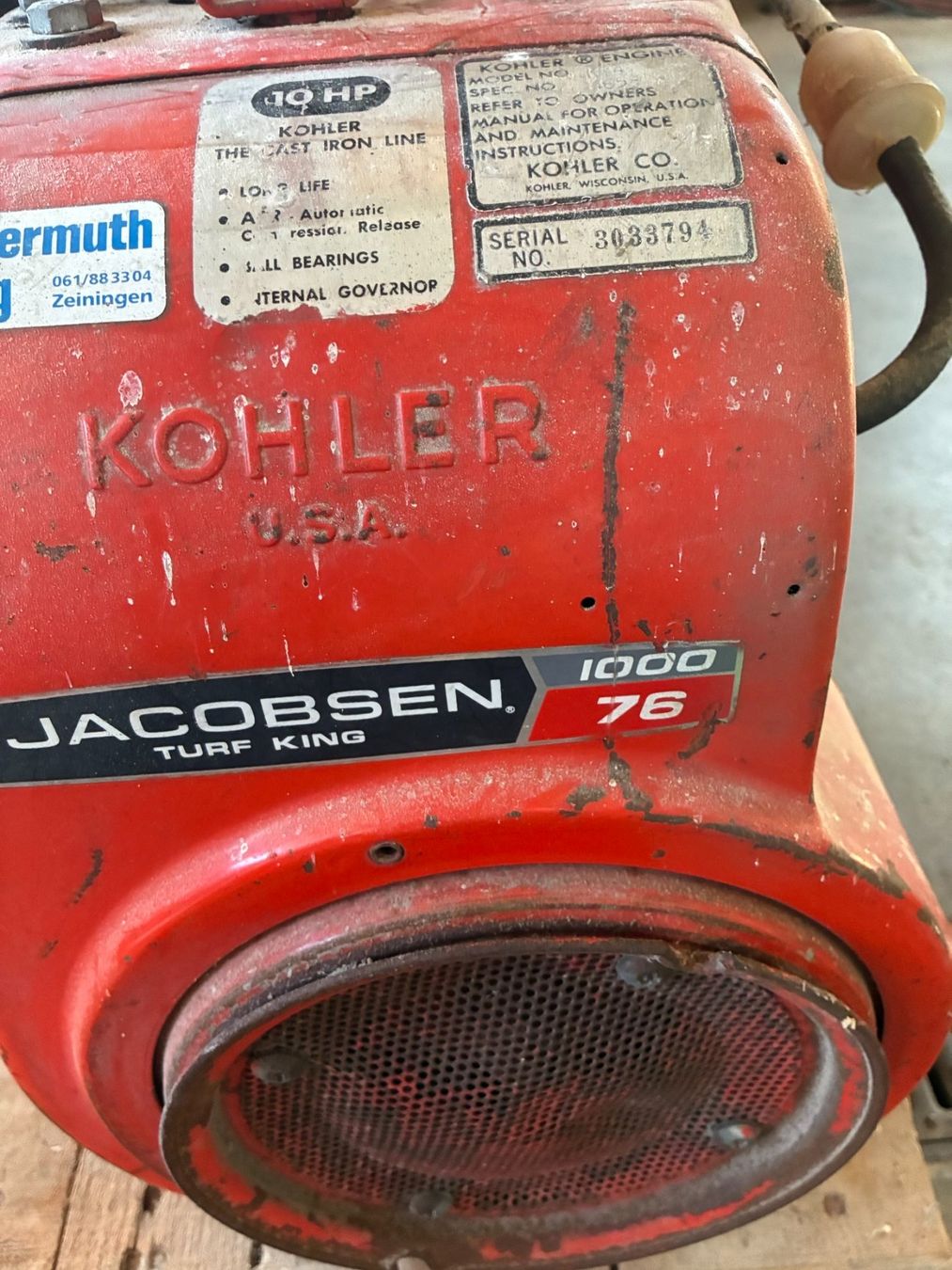 Kohler  Motori: Motor Kohler – Difettoso da Eiken venduto da rudi008 3