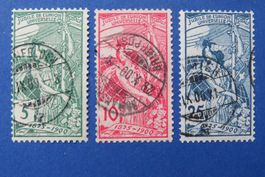 Serie Nr.77B-79B '25 J Weltpostverein' gest. -  SBK: 68.-.
