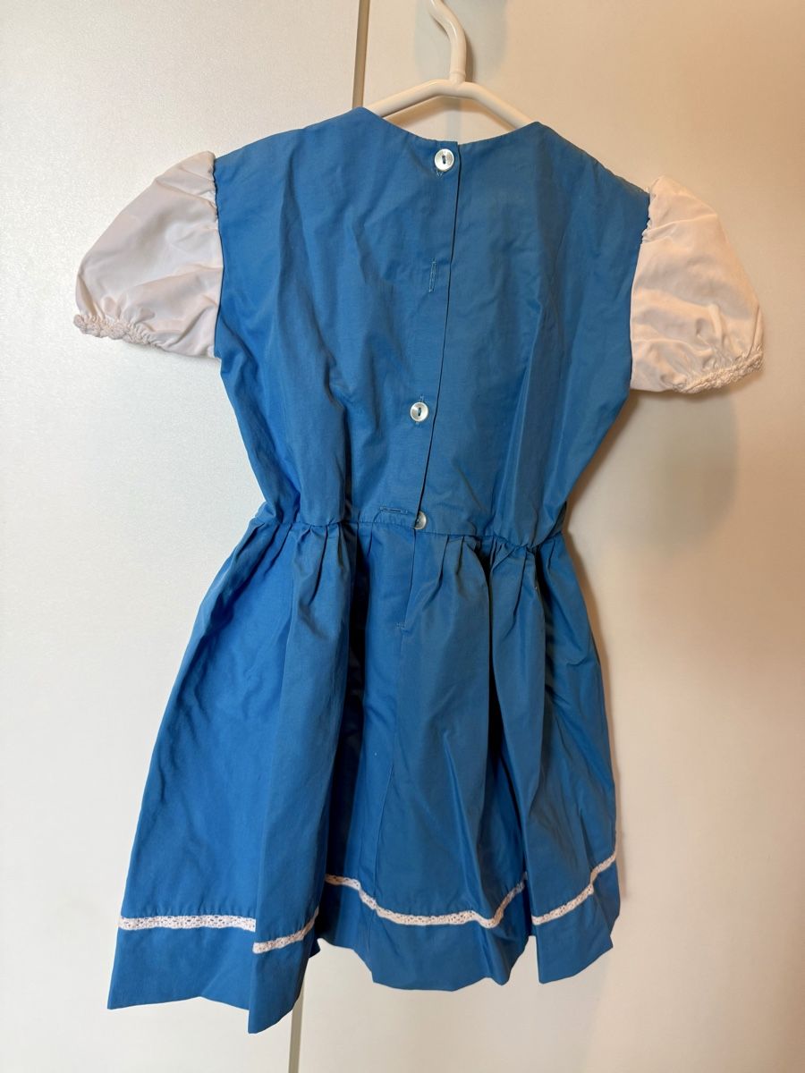 Vestiti & Gonne: Blaues Kleid mit Edelweiss – Usato da Zug venduto da Malibu117 1