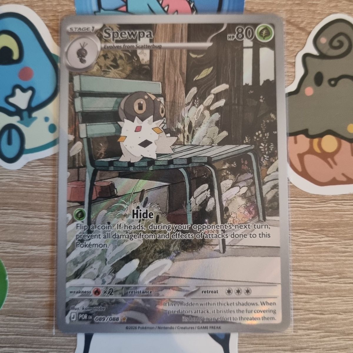 Pokémon Carte collezionabili: Spewpa Me2 – Nuovo (secondo la descrizione) da St-Maurice venduto da Whatty 1