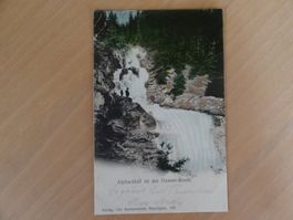 Alpbachfall an der Gemmi-Route - 1911