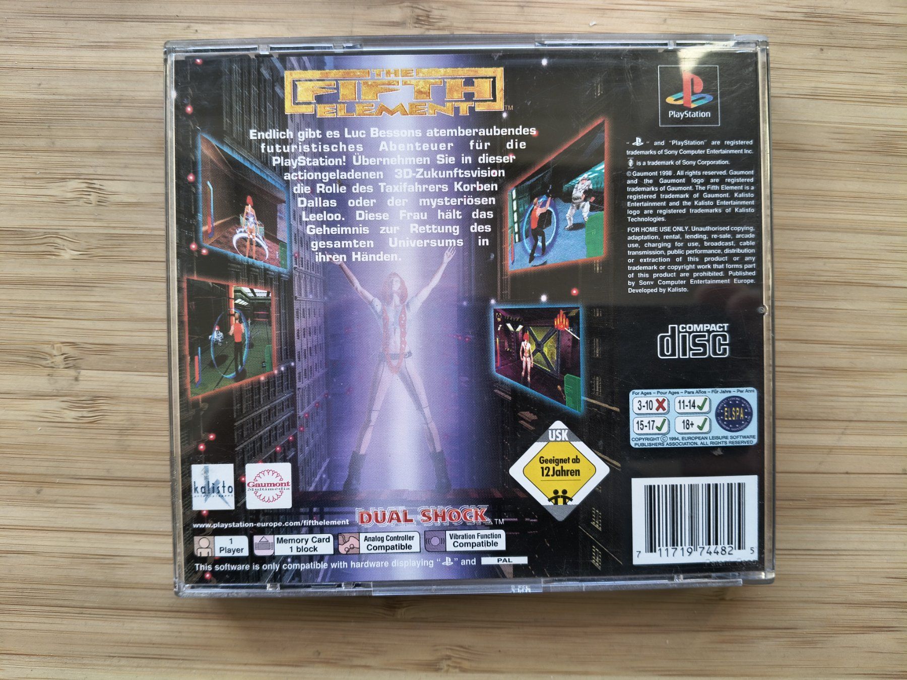 Giochi: The Fifth Element (PS 1) – Usato da Riedholz venduto da ste_96cd 1