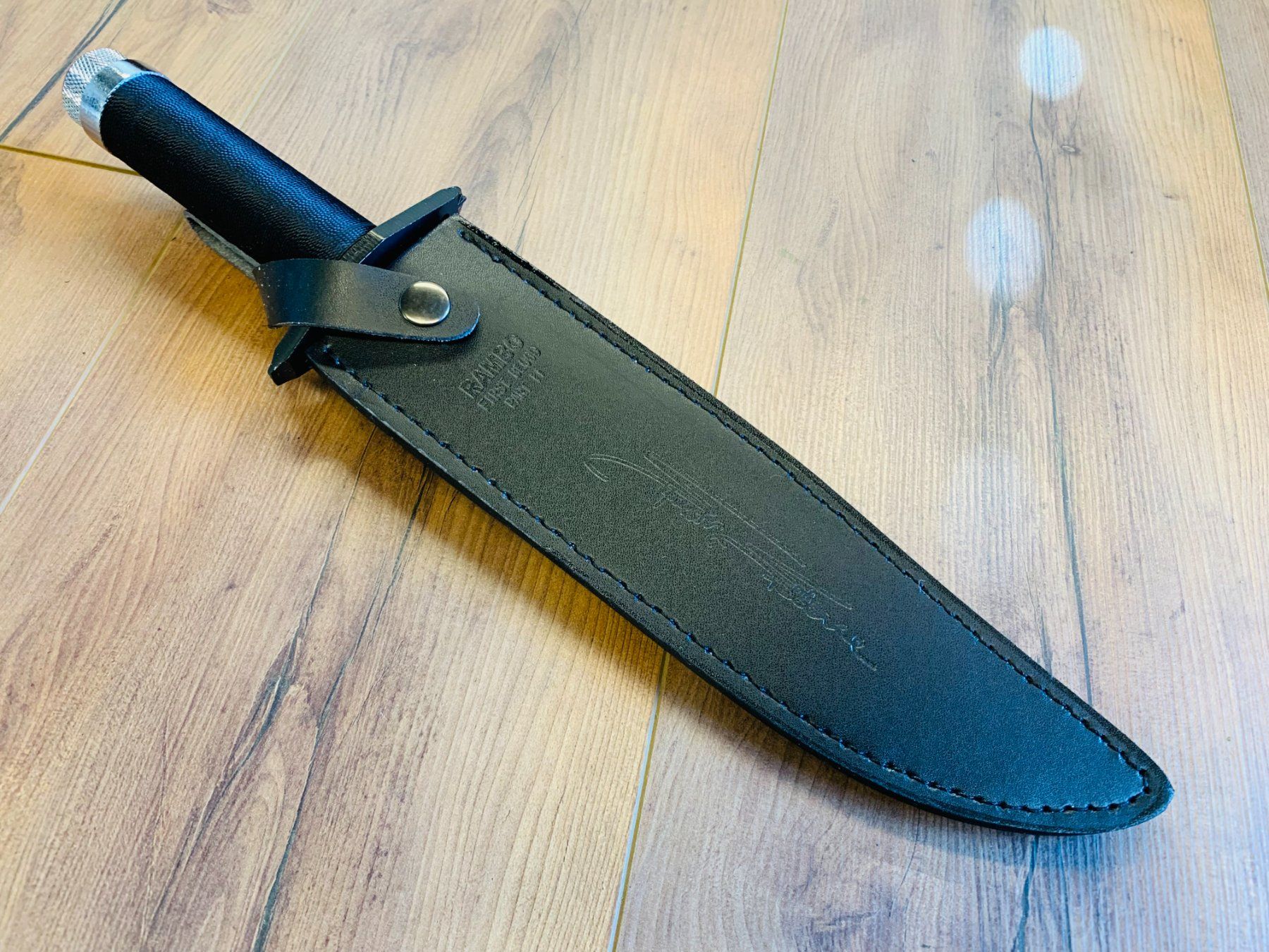 Accessori: Rambo Survival Messer Black Line 39cm – Nuovo e nell'imballaggio originale da Bergdietikon venduto da shopAgent 6