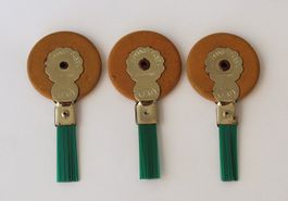 3 Vintage Eberhard Faber Radiergummi Modell T 10 mit Bürsten