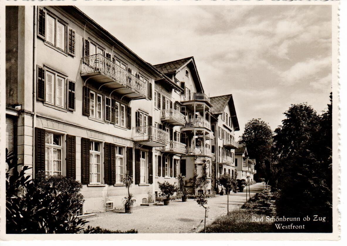 Cartes postales: Bad Schönbrunn ob Zug – D'occasion à Wolhusen par Curver9