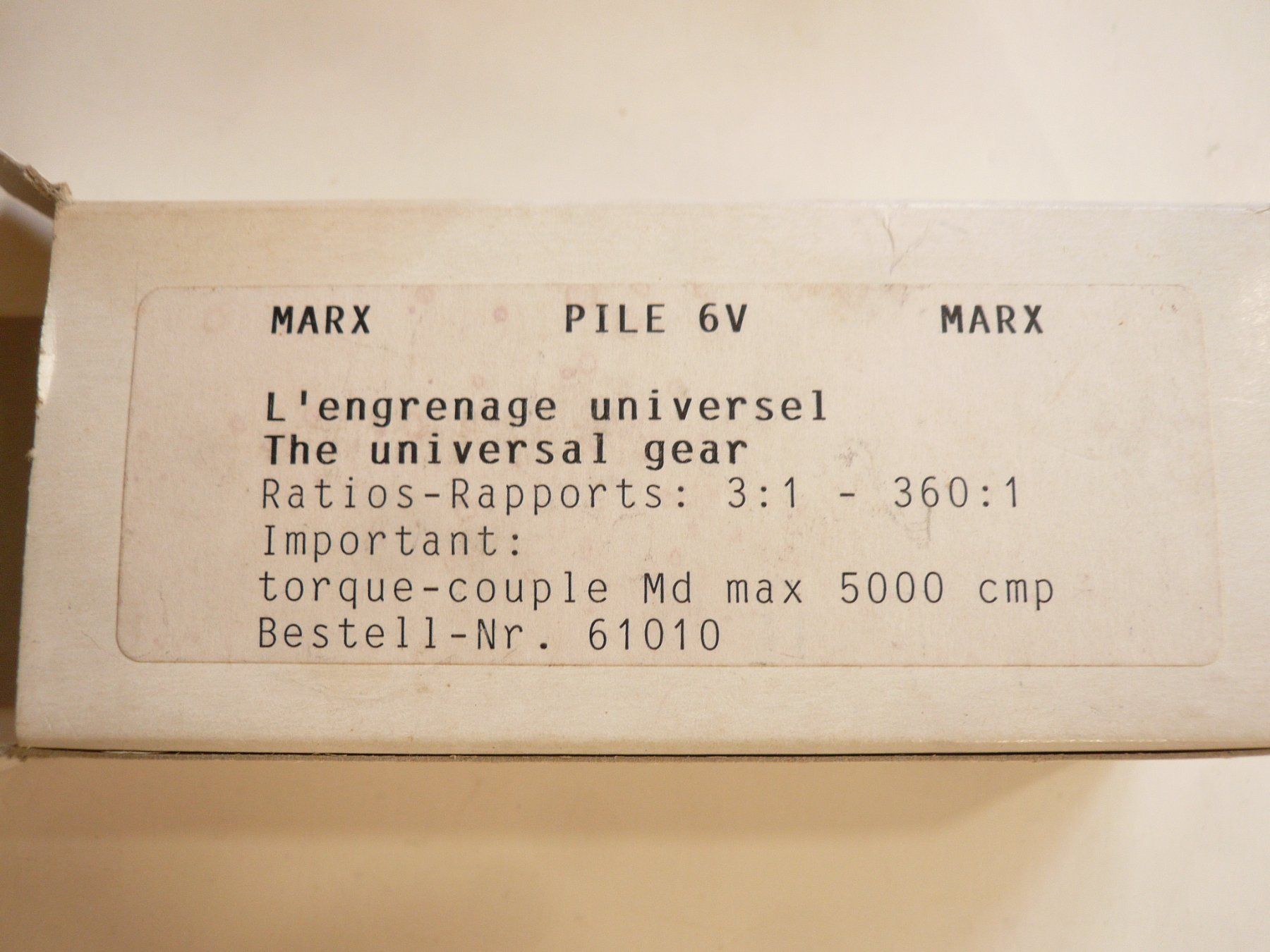 Graupner Modellismo RC: GRAUPNER PILE GETRIEBEMOTOR 12V  MIT OVP – Usato da Pfaffnau venduto da nolff 5