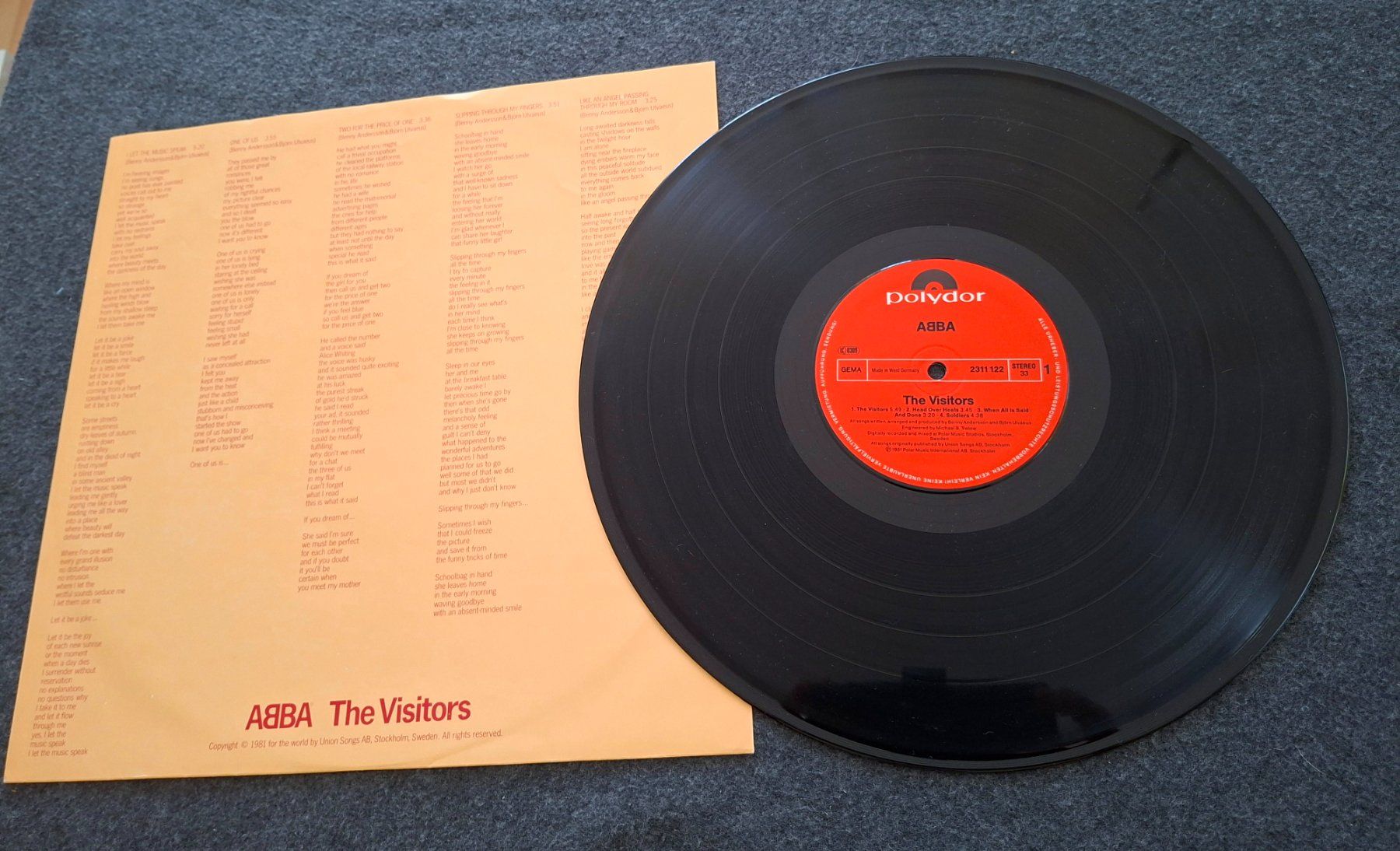 Dischi in vinile: ABBA, The Visitors, LP – Usato da Merenschwand venduto da lea61 2