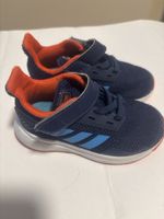 Kinder Turnschuhe Adidas Grösse 24 dunkelblau/orange guter Z