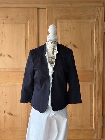 Montego Kurzblazer dunkelblau Gr 38