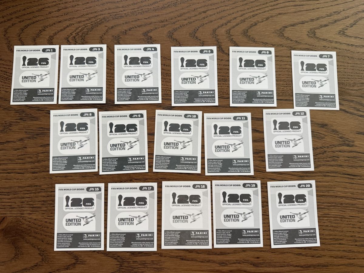 Panini Carte collezionabili: PANINI WM 2026 Bilder JAPAN JPN  – Nuovo (secondo la descrizione) da Sennhof Winterthur venduto da bibo11 1