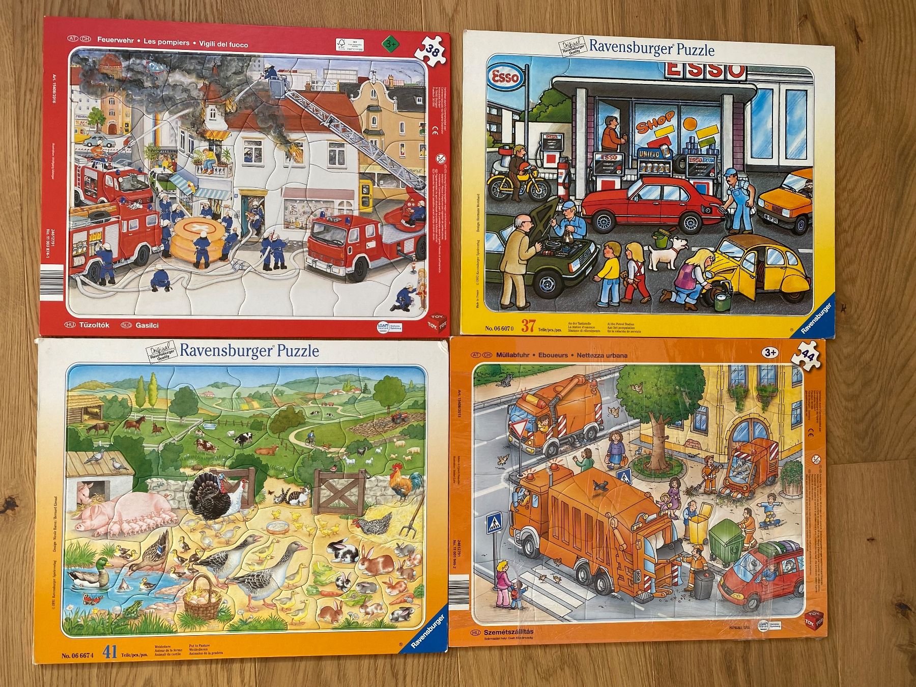 Ravensburger Puzzles: 4x Puzzle – Gebraucht aus Trachslau von M_Schmid81