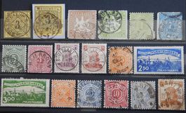 Württemberg Lot mit alten Werten IV