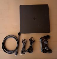 Sony PS4 Slim 500 Go + Manette DualShock 4 + Câbles –