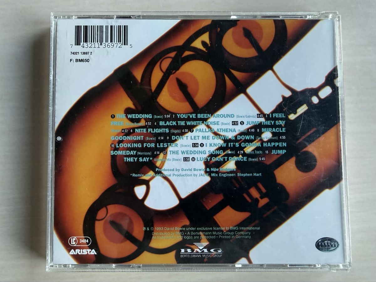 CD: David Bowie Black Tie White Noise  – Usato da Oberried Brienz venduto da Chyara 1