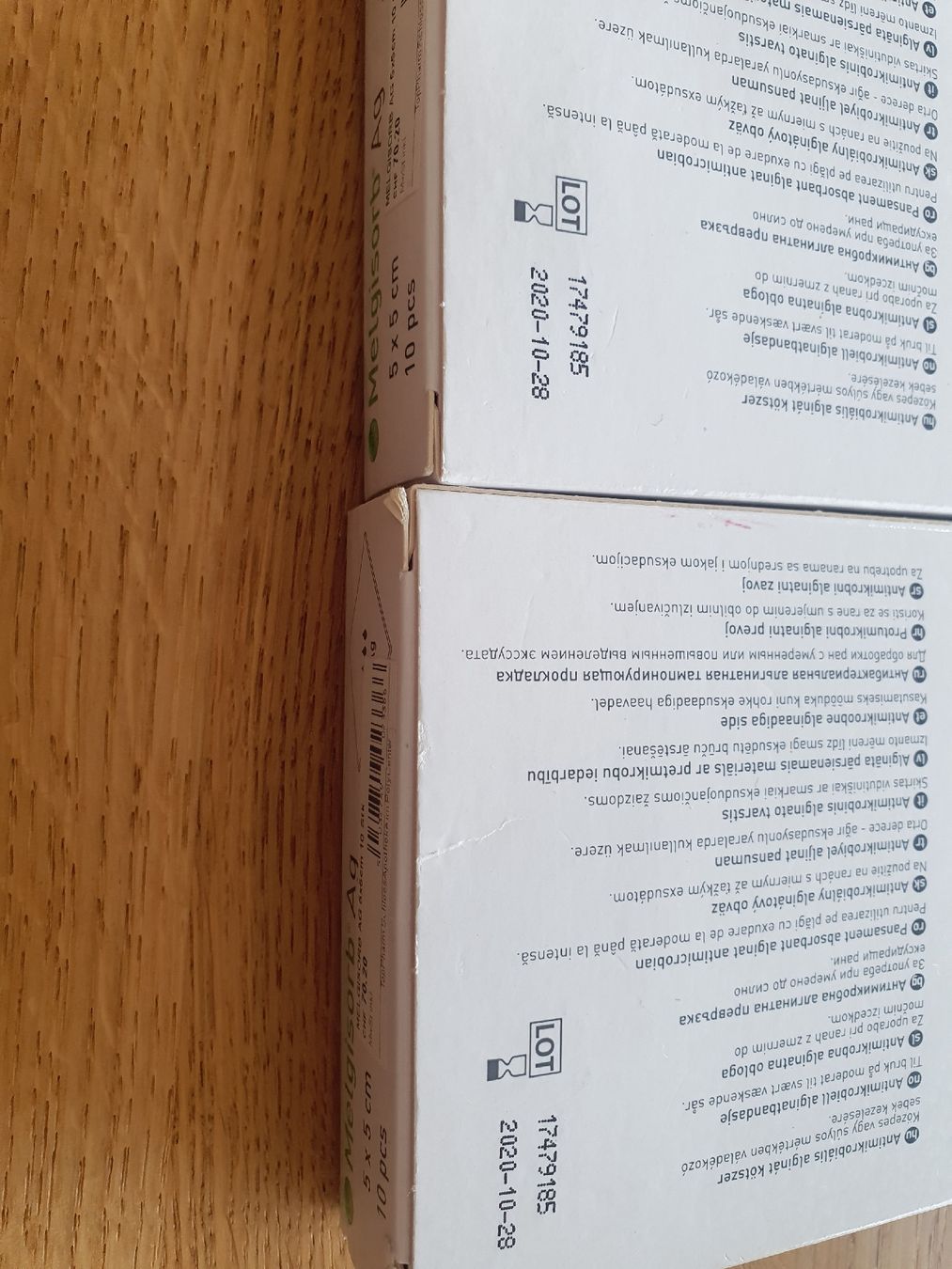 Kit di pronto soccorso: Melgisorb Ag Verband 5x5 cm Neu – Nuovo (secondo la descrizione) da Moosseedorf venduto da Sonnenschein.. 3
