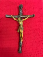 Spezielles Vintage Jesus Holz Kreuz aus dem 60 - 70 Jahren