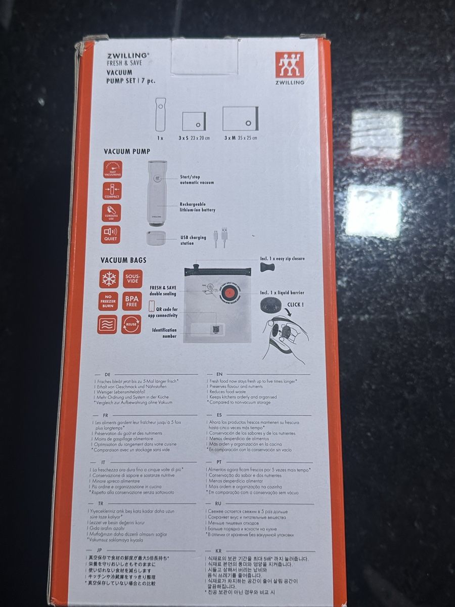 Zwilling Appareils de cuisine: Zwilling Vacuum Set – Neuf (Voir description) à Oetwil am See par cosei 2