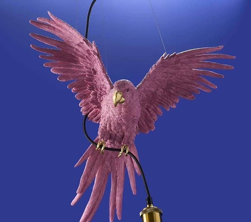 Lustres & lampes de plafonds: Hängeleuchte Papagei rosa  – Neuf avec emballage d'origine à Arbon par my_shopping