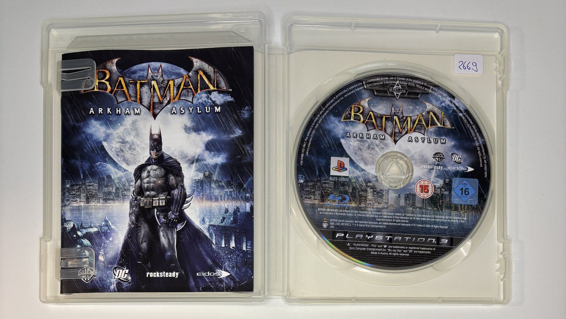 Spiele: PS3 - Batman: Arkham Asylum – Gebraucht aus Allschwil von Bullach 1