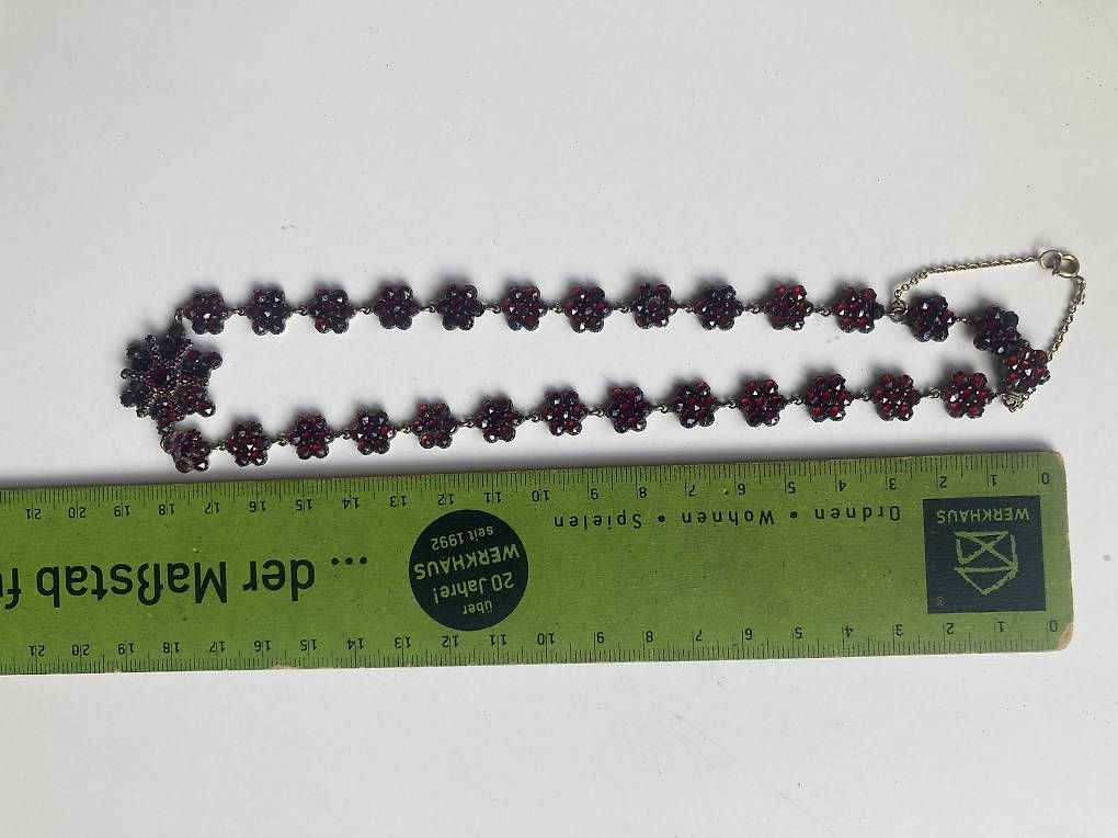Ketten: Antike Granat Collier / Kette – Gebraucht aus Basel von Luc_wq7k 4