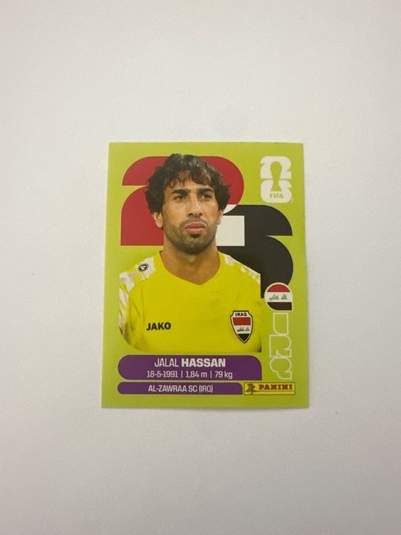 Panini Carte collezionabili: Panini WM 2026 IRQ 2 – Nuovo (secondo la descrizione) da Schüpfen venduto da Medina3