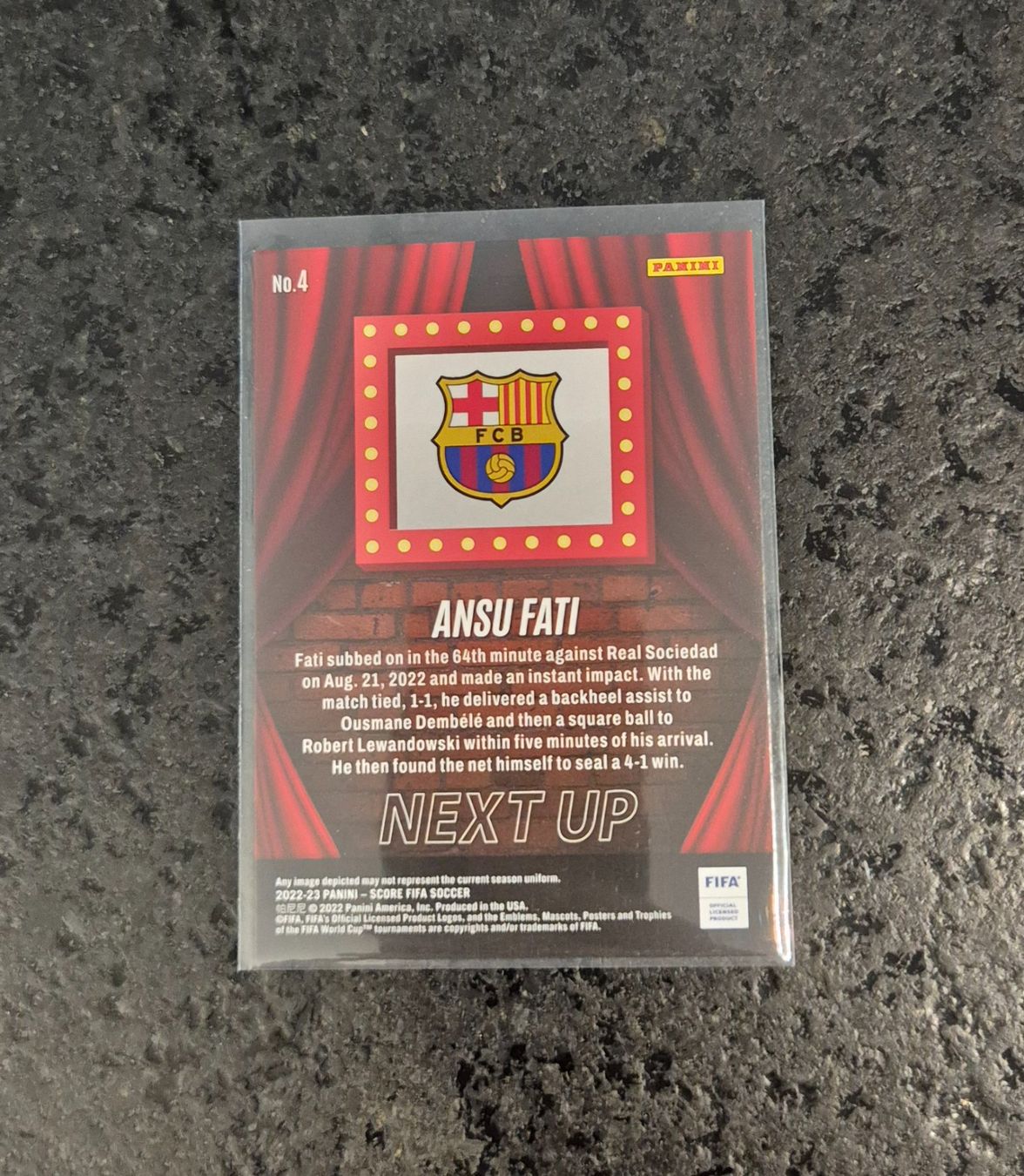 Topps Sammelbilder & Trading cards: Ansu Fati Case Hit - Barcelona - Panini – Neu (gemäss Beschreibung) aus Burg AG von Danoe 1