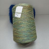 Papi Fabio Kaschmir 50% Seide 50% 399g Farbverlauf grün/gelb