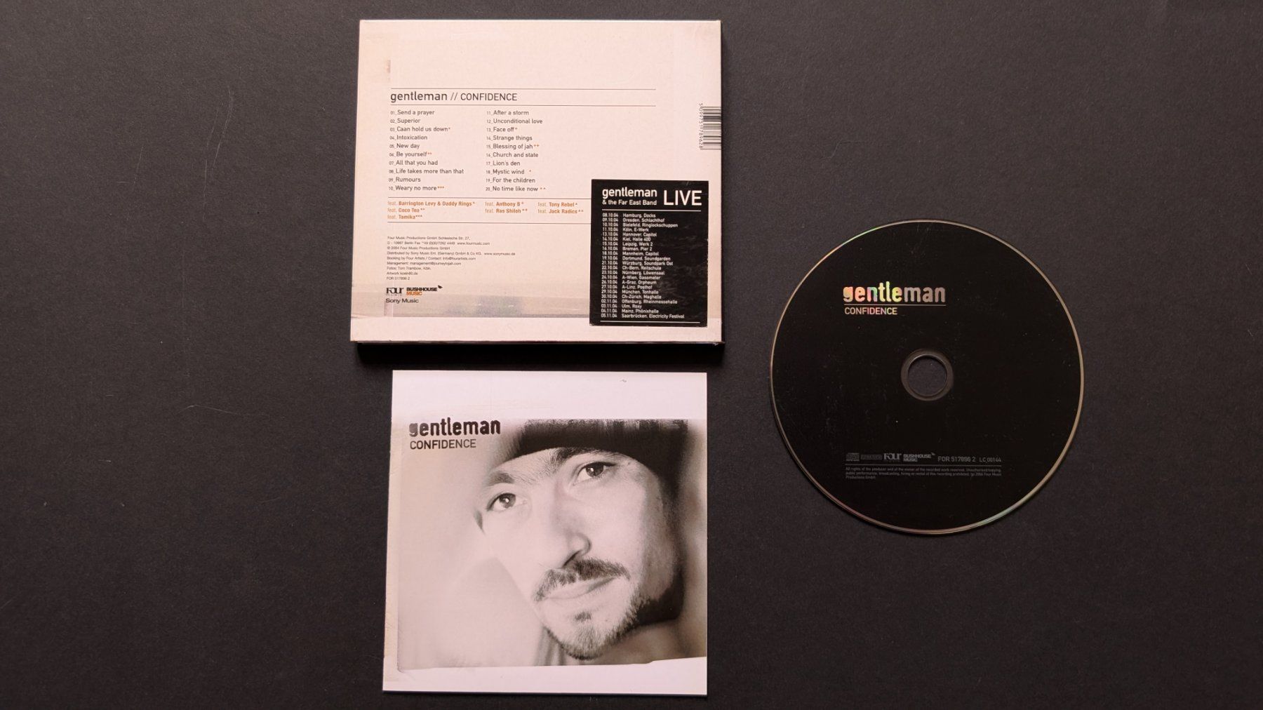 CDs: Gentleman | Confidence | CD – Gebraucht aus Bottmingen von dan_c5wb 1