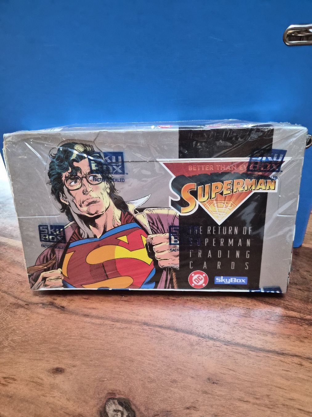 Carte collezionabili: TRADING CARDS SUPERMANN SKY BOX  – Nuovo e nell'imballaggio originale da Schönenberg ZH venduto da heaangst