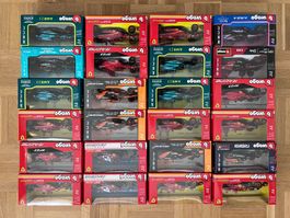 Burago Formel 1 Autos 1:43 24 Stk. Neue Sammlung