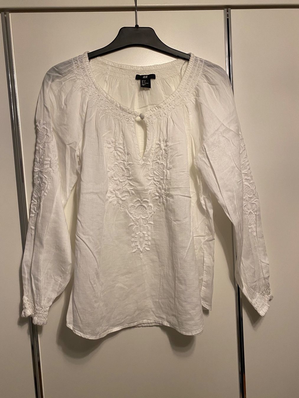 H&M Camicette: Damen Bluse gr.34 100% Baumwolle – Usato da Pfungen venduto da Sheki56