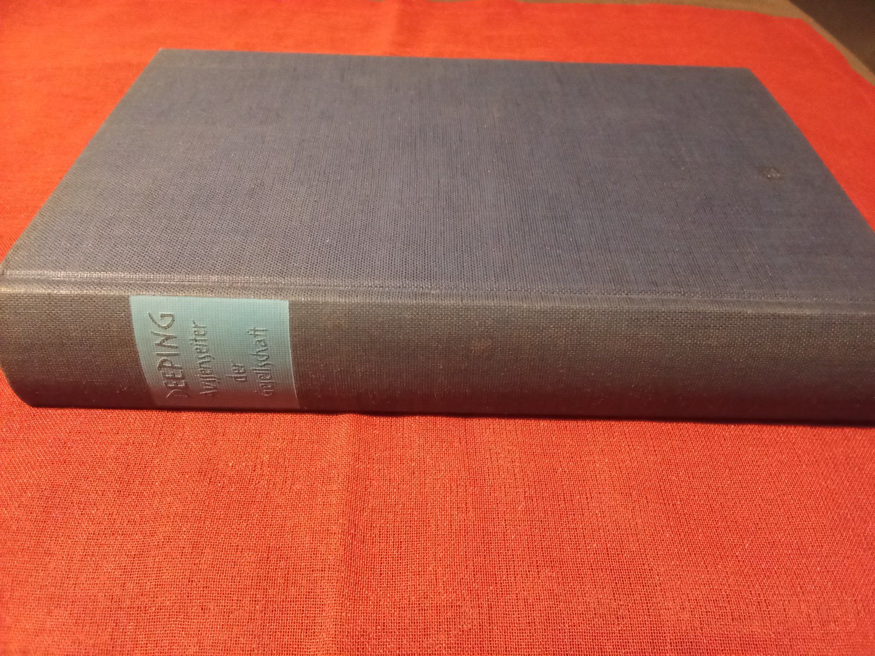 Libri: Warwick Deeping - Aussenseiter der Gesellschaft – Usato da Remetschwil venduto da Privatflohmi 1