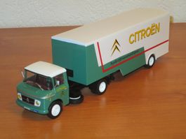 Citroën T55 HEULIEZ  semi-remorque 1/43