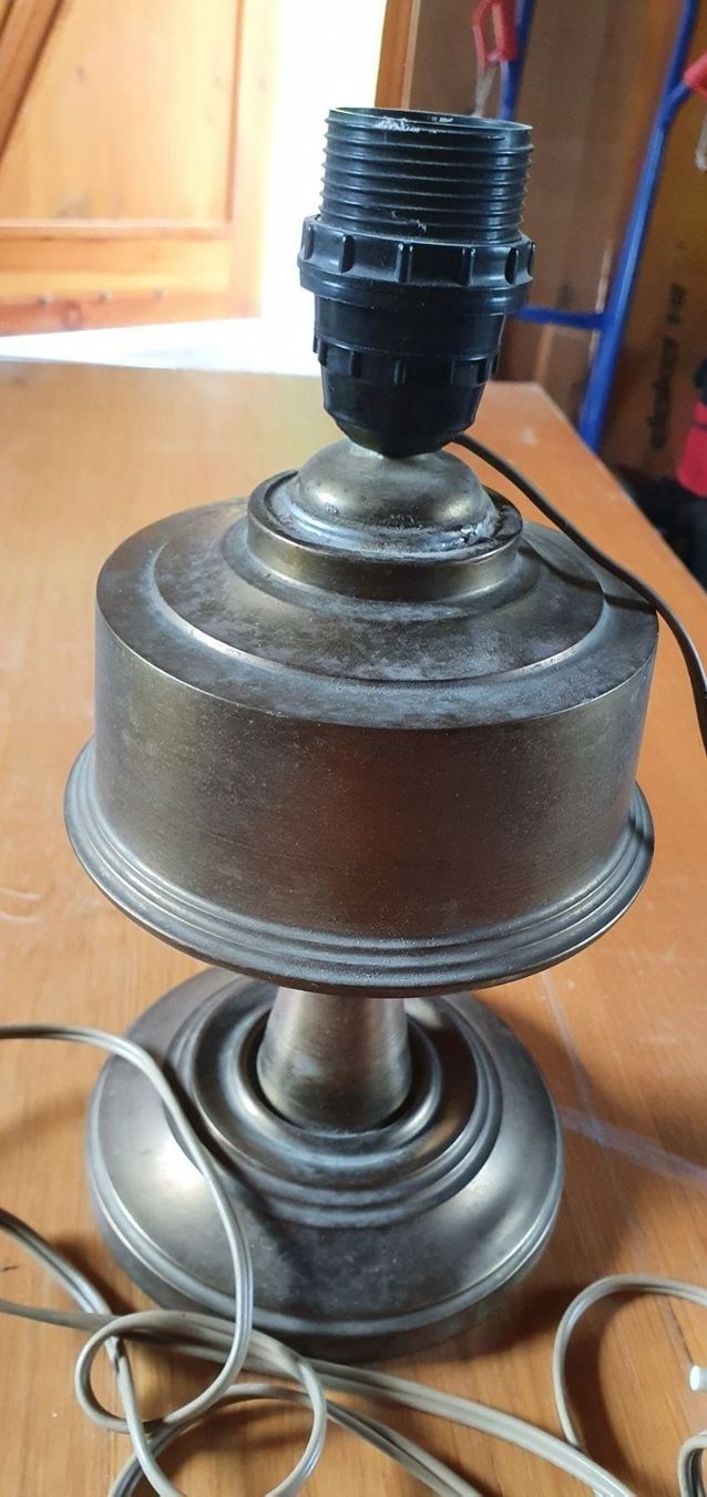 Lampade: Lampe en cuivre – Usato da Moutier venduto da gvmv 2