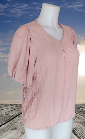 Sommerliche Bluse, Puffärmel