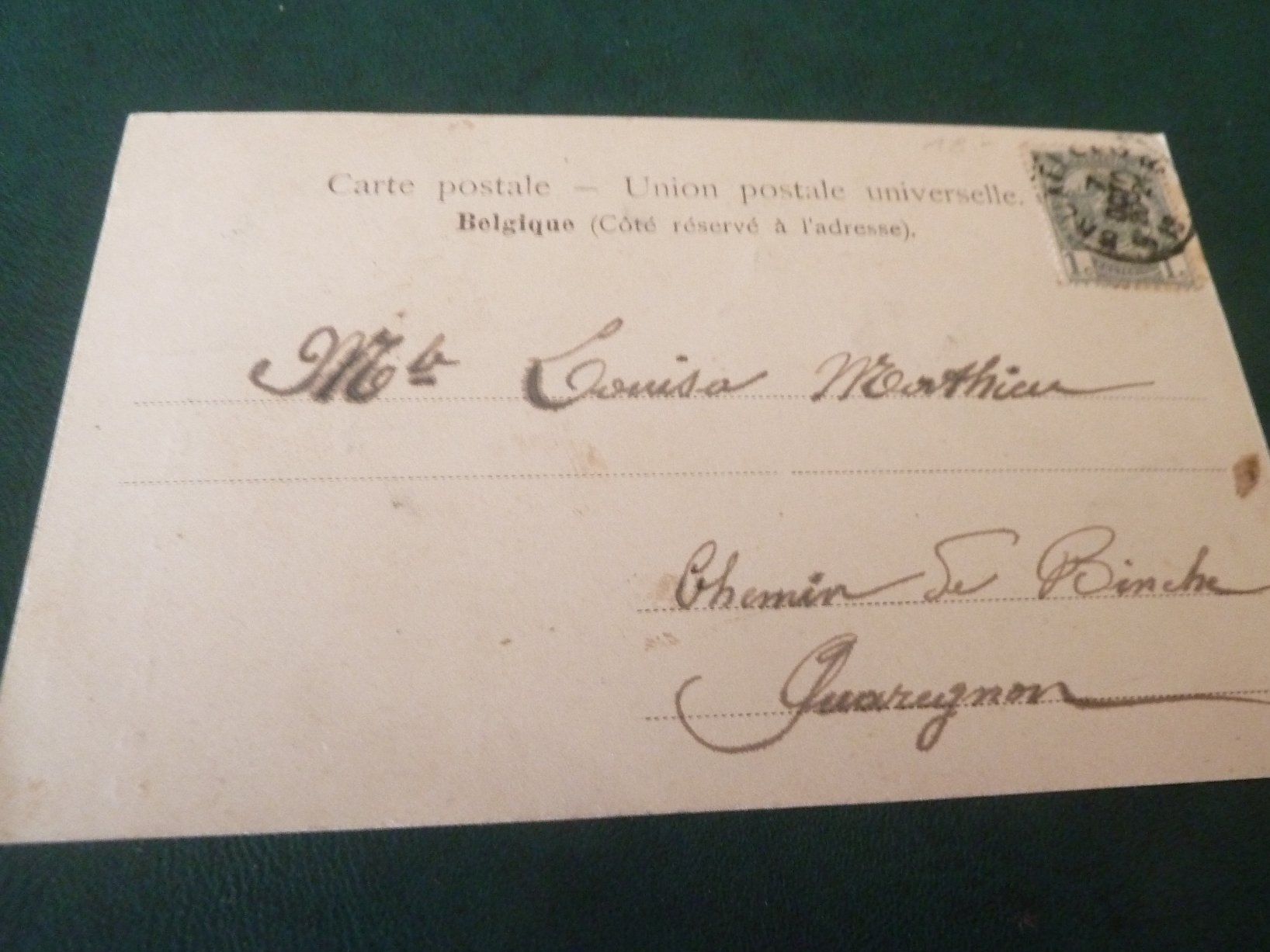 Cartes postales: Ansichtskarte Eine Excursion à Bruxelles   um 1900 – D'occasion à Rieden SG par jamilau 1
